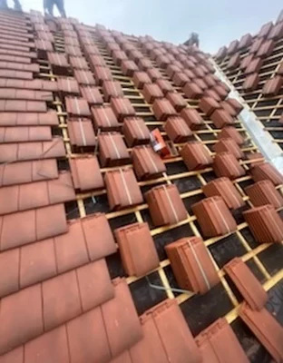 Travaux de couverture &agrave; Saint-Christophe
